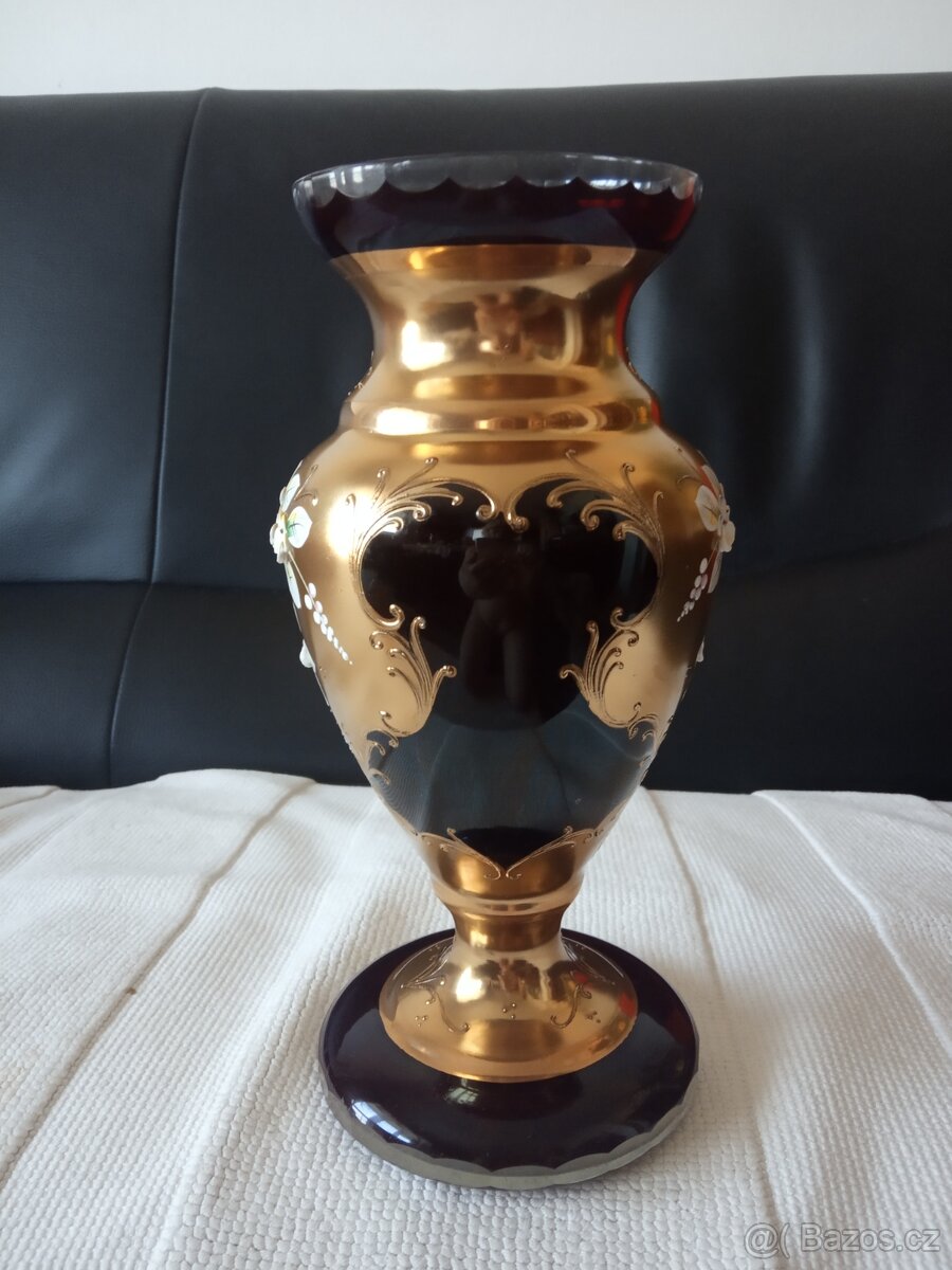 Rubinova vaza Noboborske sklo - 6