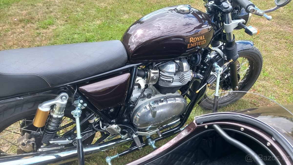 Royal Enfield Interceptor 650 + side Velorex - 6