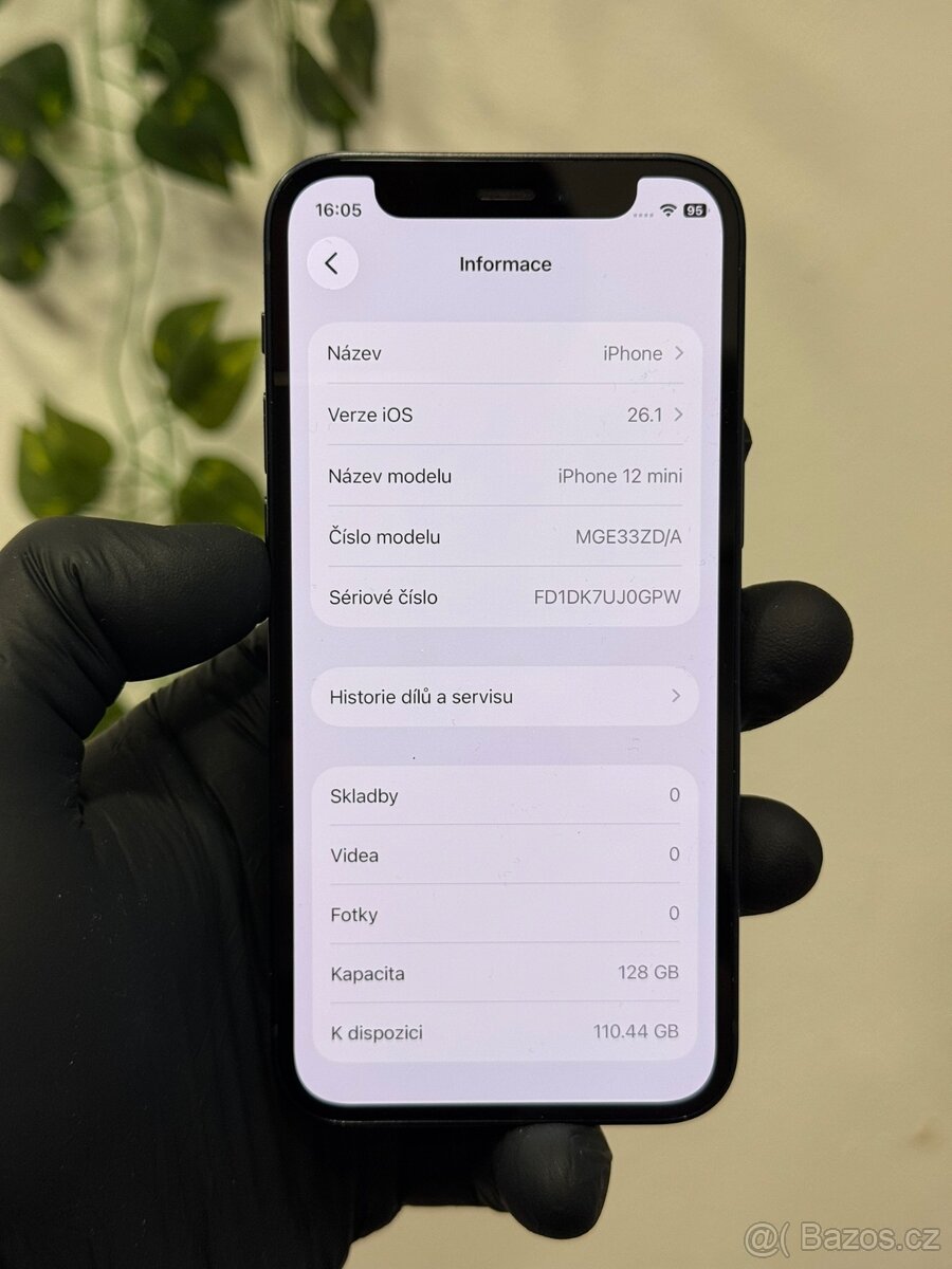 iPhone 12 mini 128GB - 100% baterie - 6
