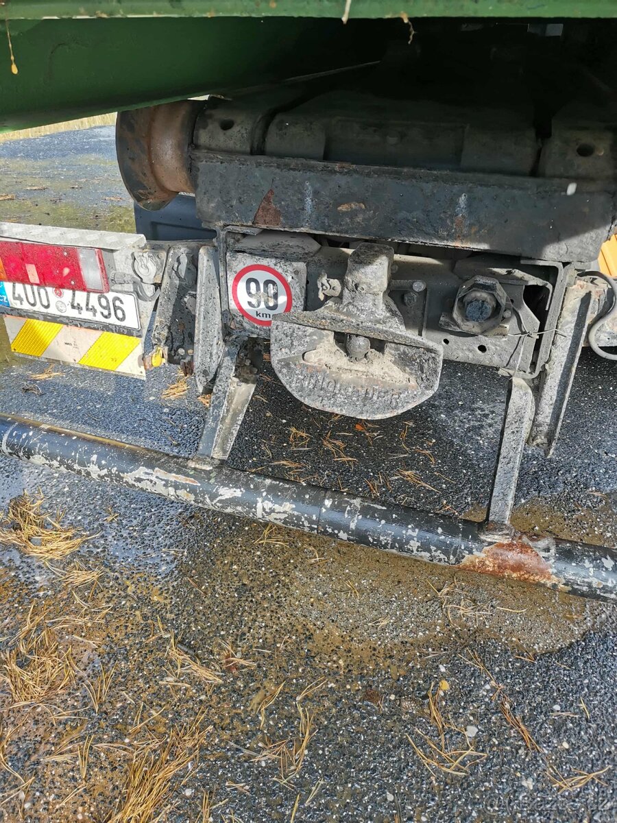 Hákový nosič Man tga + hydraulická ruka - 6