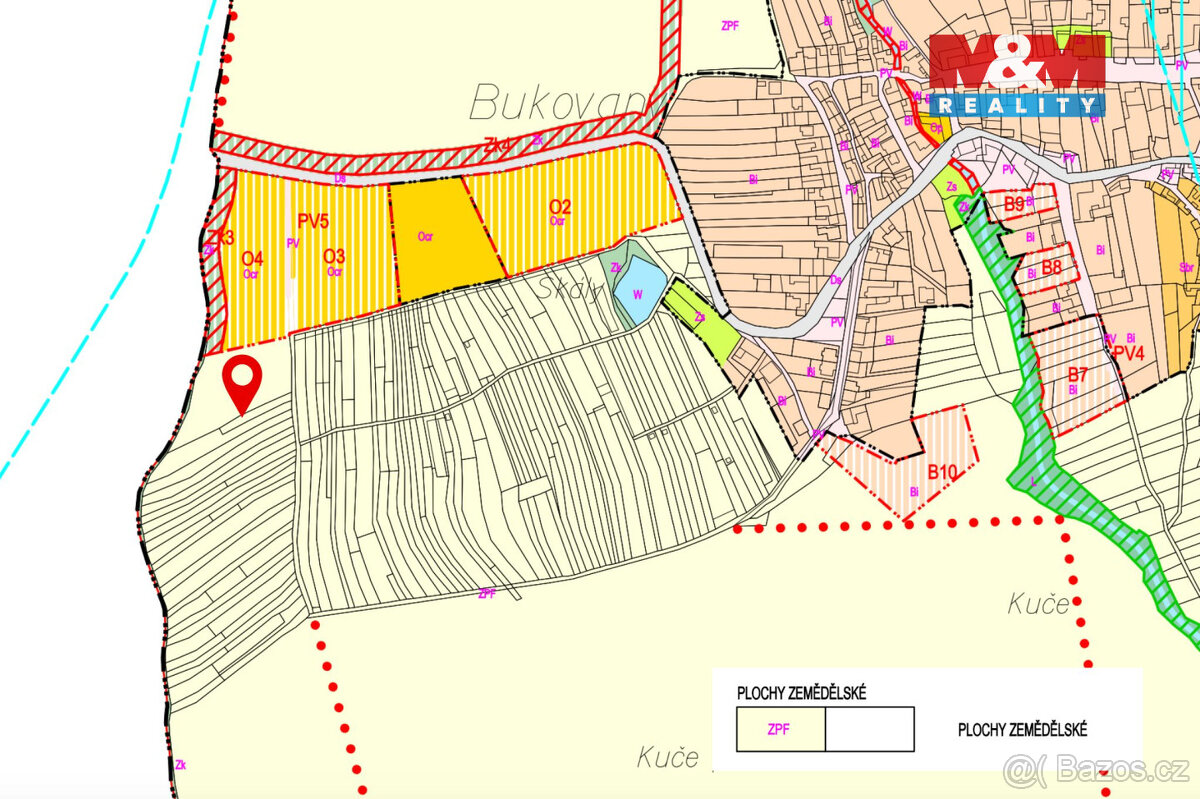 Prodej vinice, 1791 m², Bukovany - 6