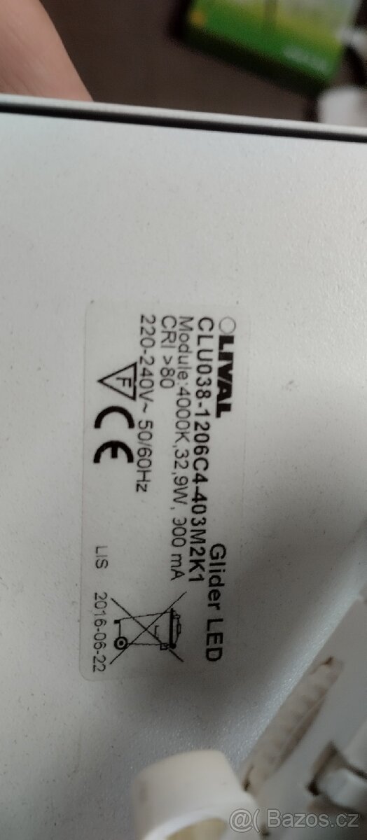 4x bílý lištový led reflektor světlo - 6