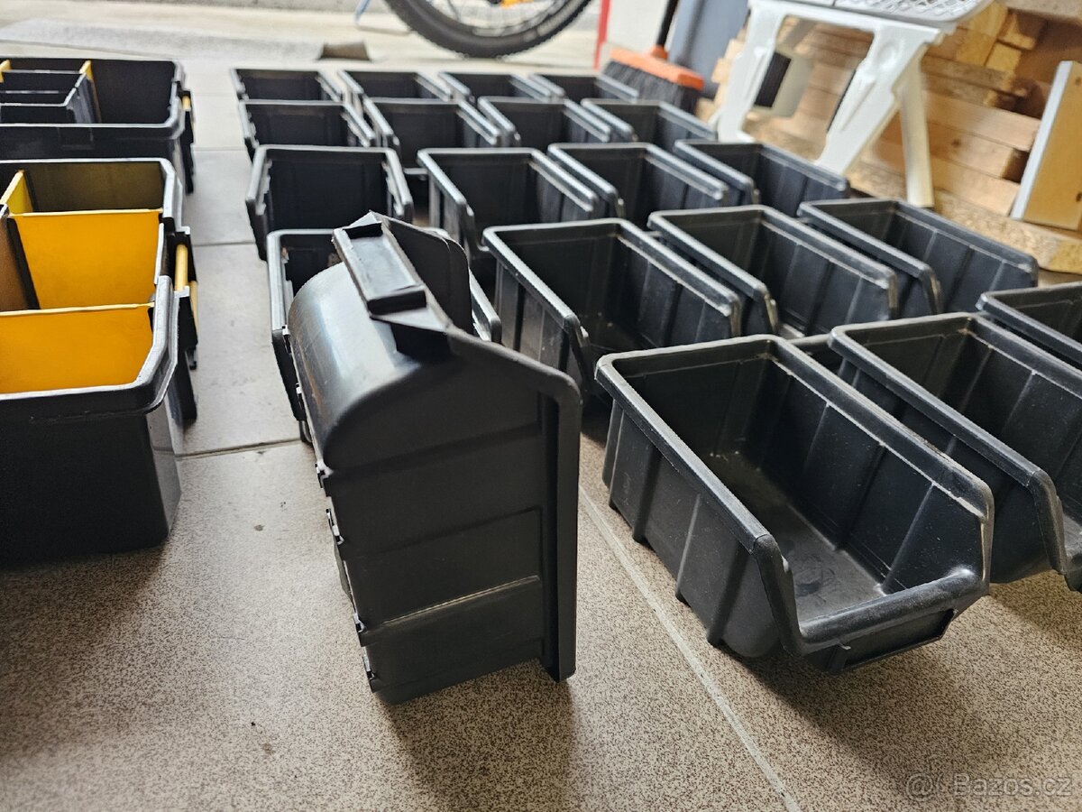 Plastové Úložné boxy 20 ks - 6