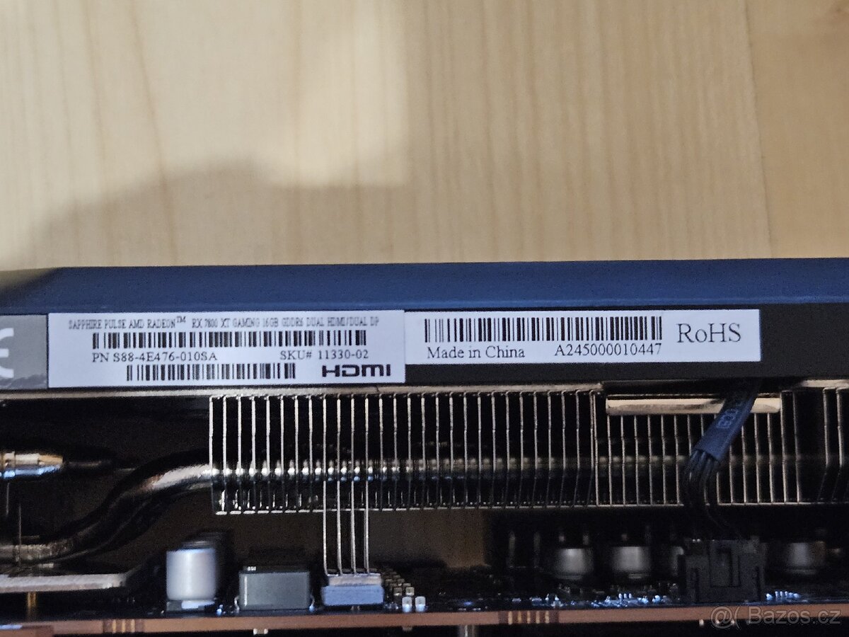 Sapphire Radeon RX 7800 XT 16GB Pulse - 2 roky záruka - 6