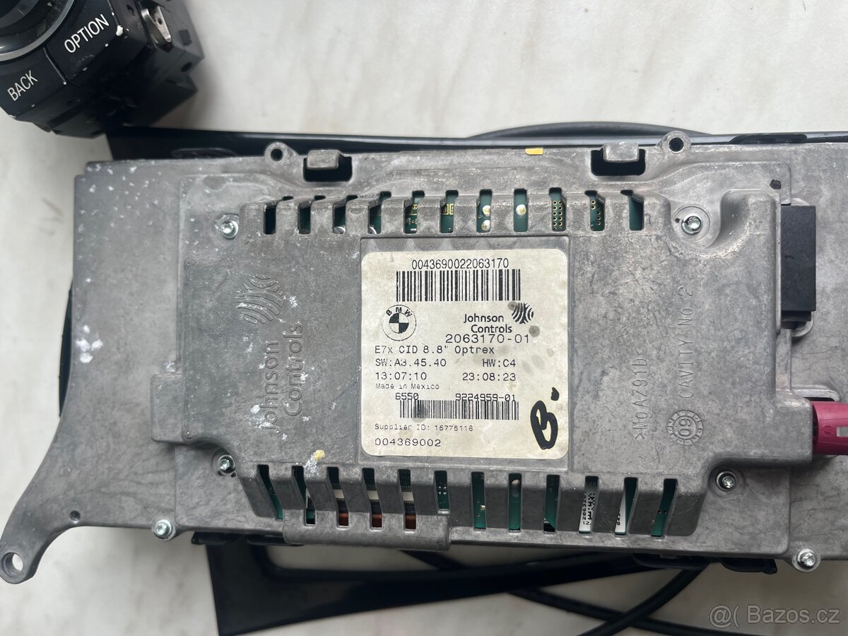 CCC autorádio komplet BMW X5 e70 - 6