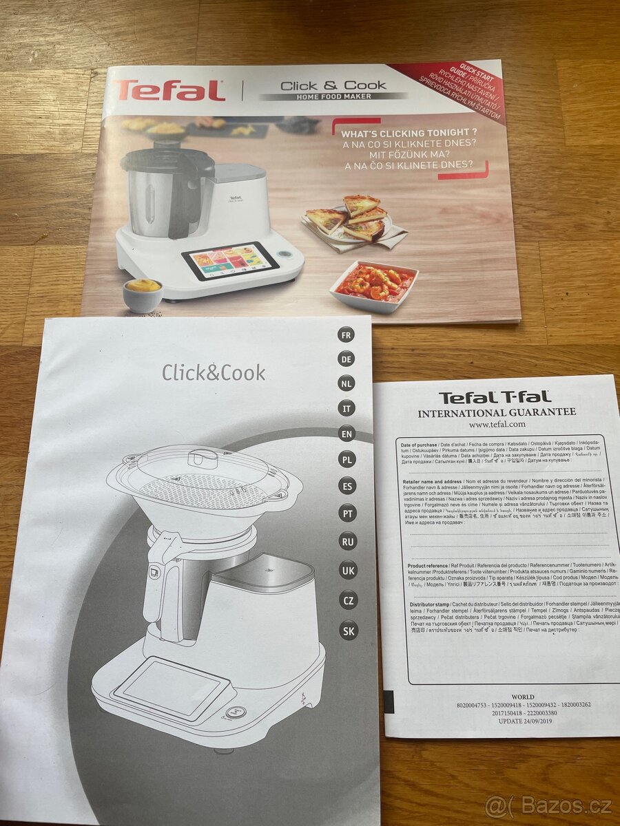 Kuchyňský robot Tefal Click & Cook - 6