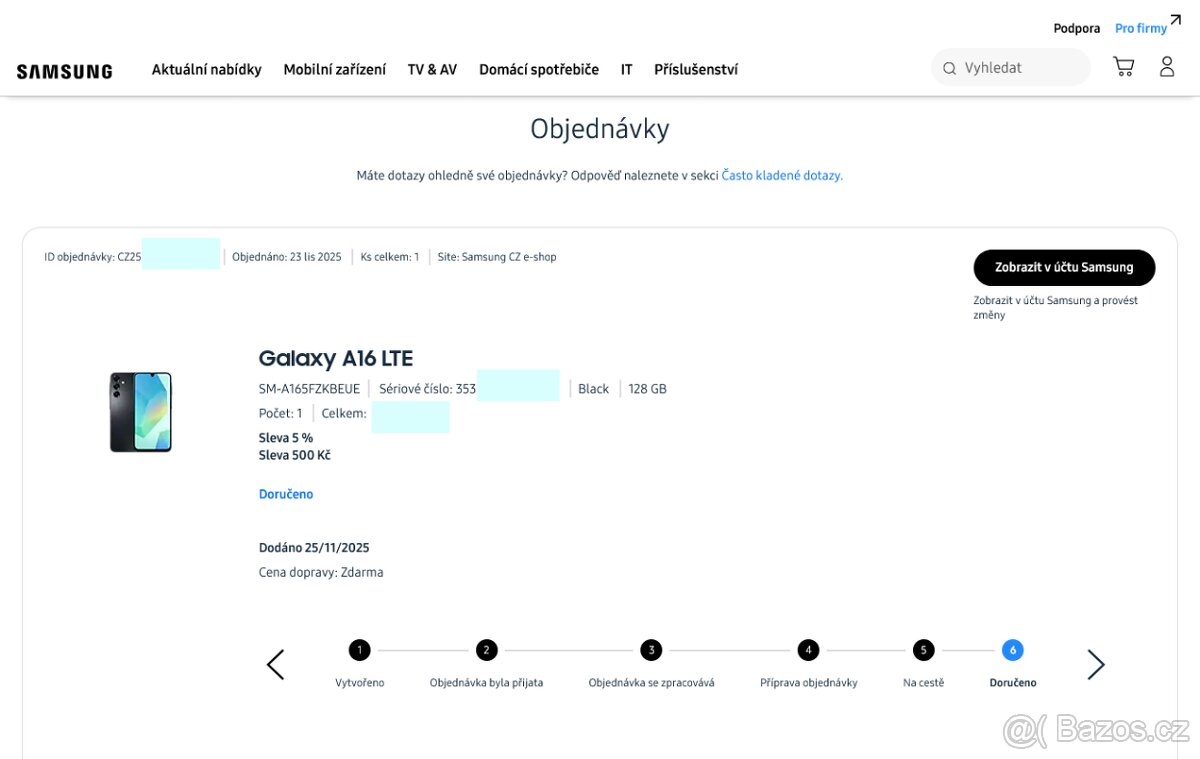 Nový Samsung Galaxy A16 LTE 128GB čierny - 6