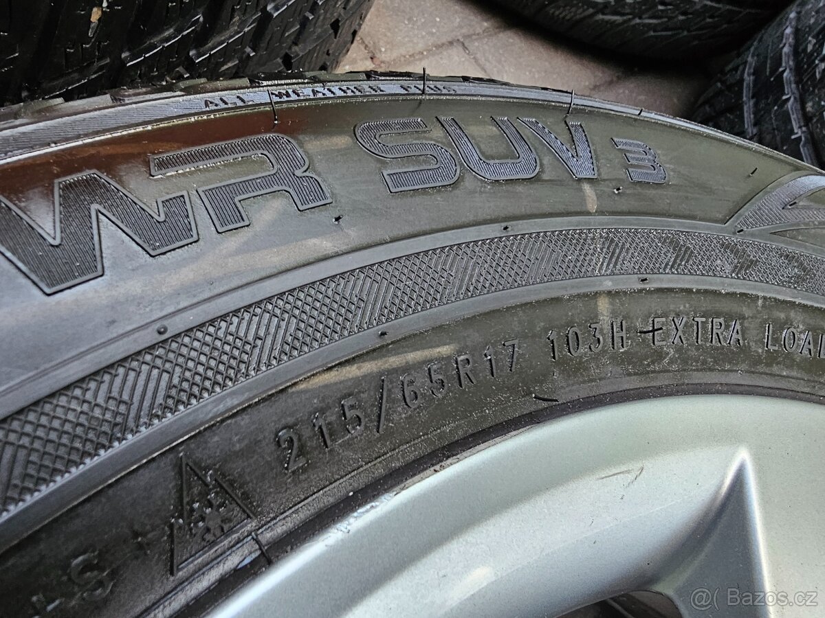 Kola alu zimní Škoda 5x112 Kodiaq R17 7J ET40 Tiguan 565 - 6