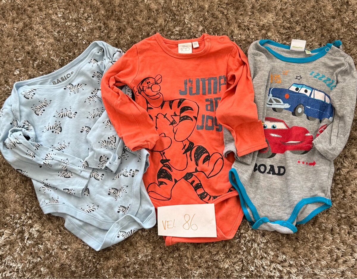 Trička pro chlapečka 33 KS, vel 74 - 86 - 6