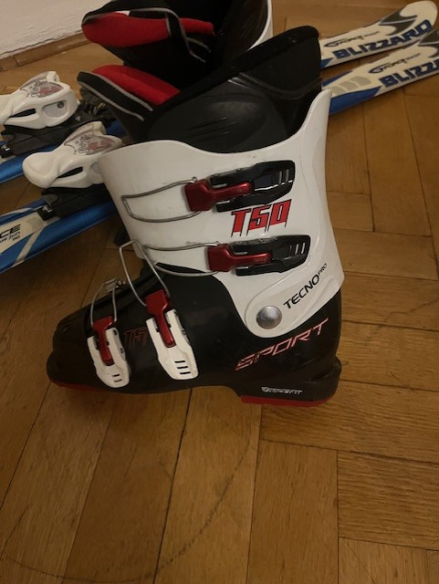 Dětské lyže Blizzard 110 cm + lyžáky - 6