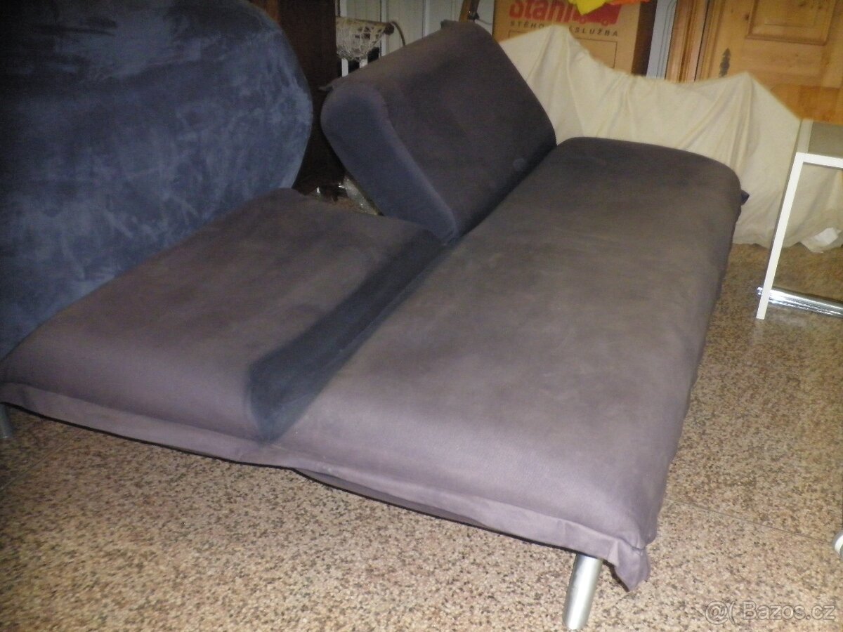 Polohovatelná sedačka s možností lůžka - 6