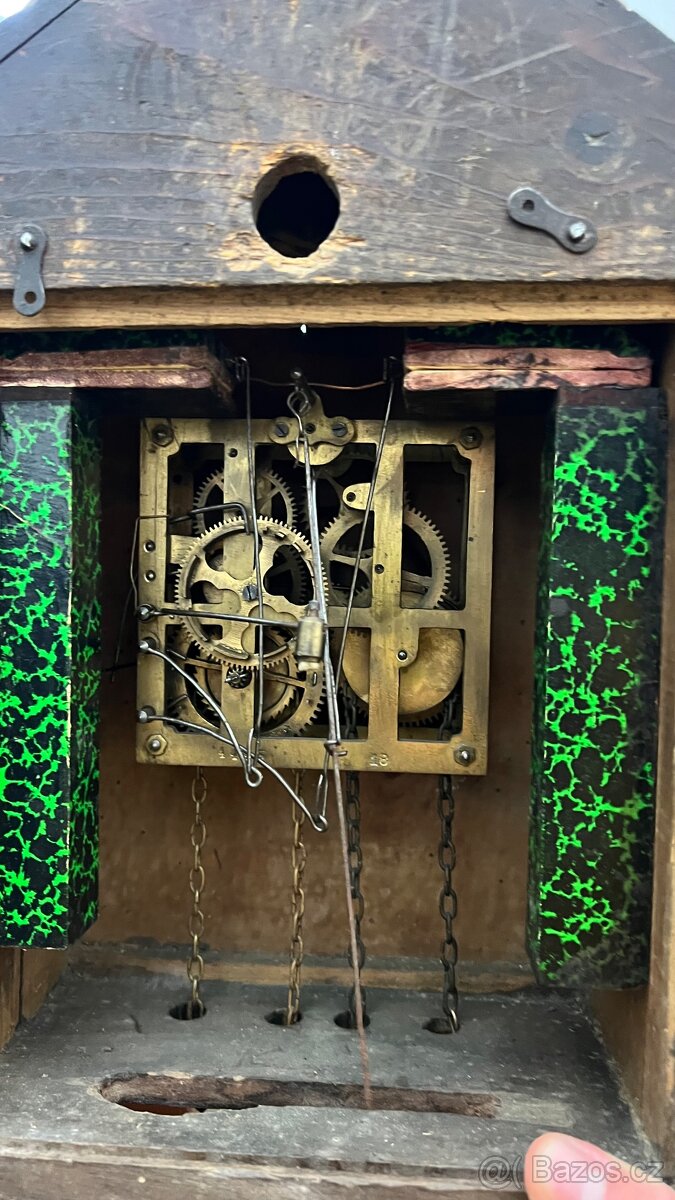 Starožitné kukačkové hodiny - 6