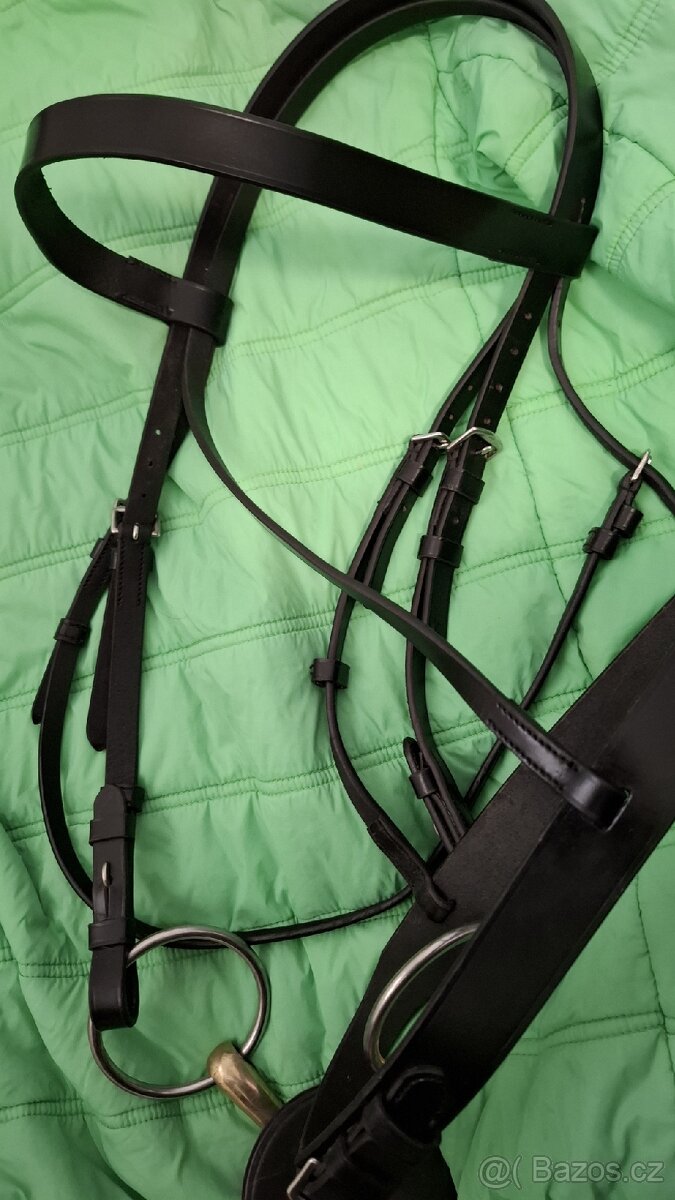 Černá uzdečka Gara, vel. Full - 6