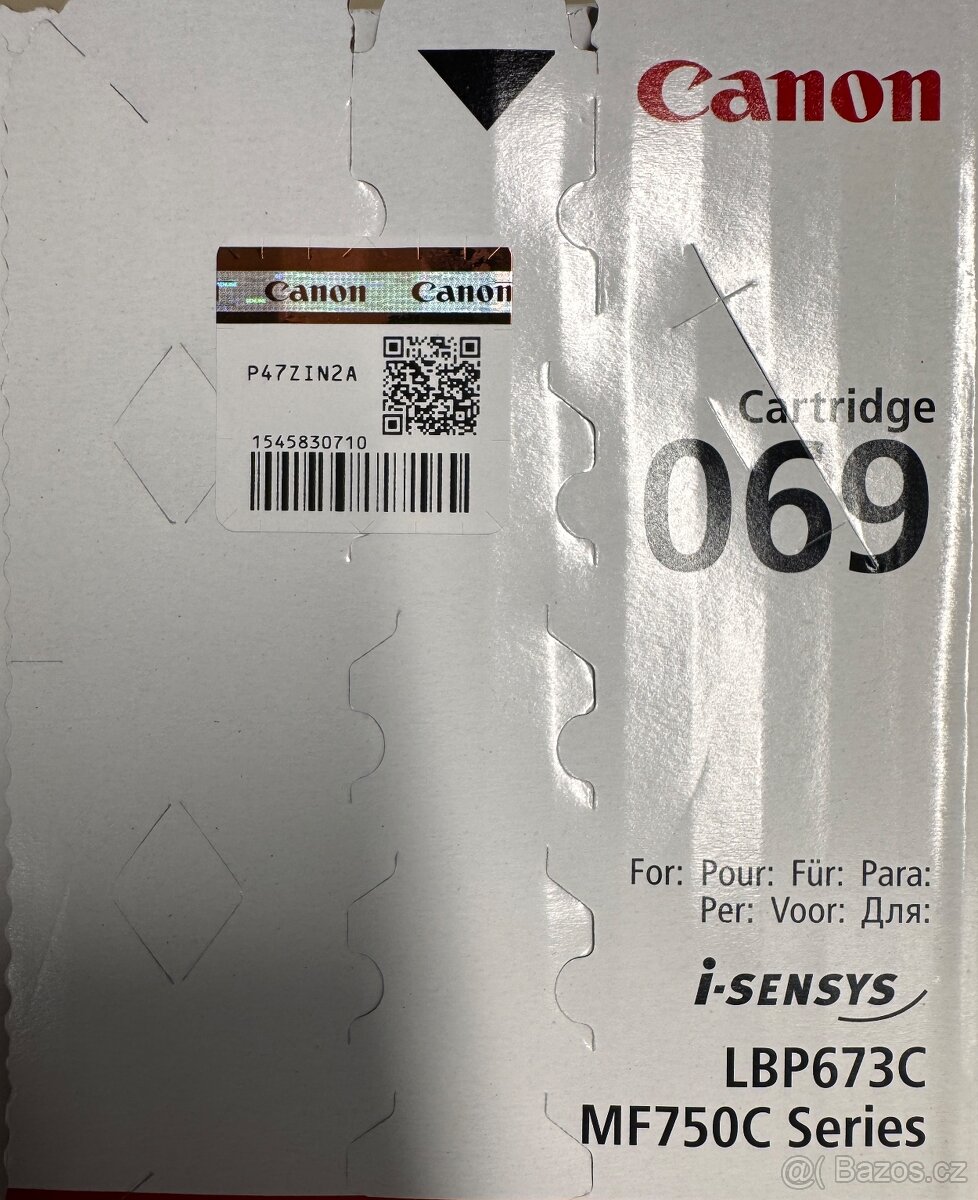 Toner černý 069 pro Canon - 6