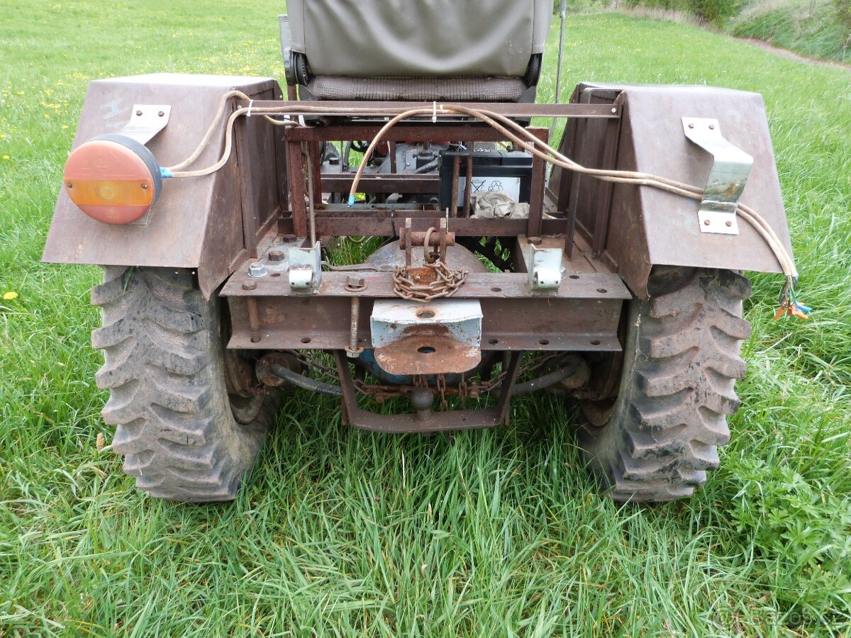 Malotraktor domácí výroby. - 6