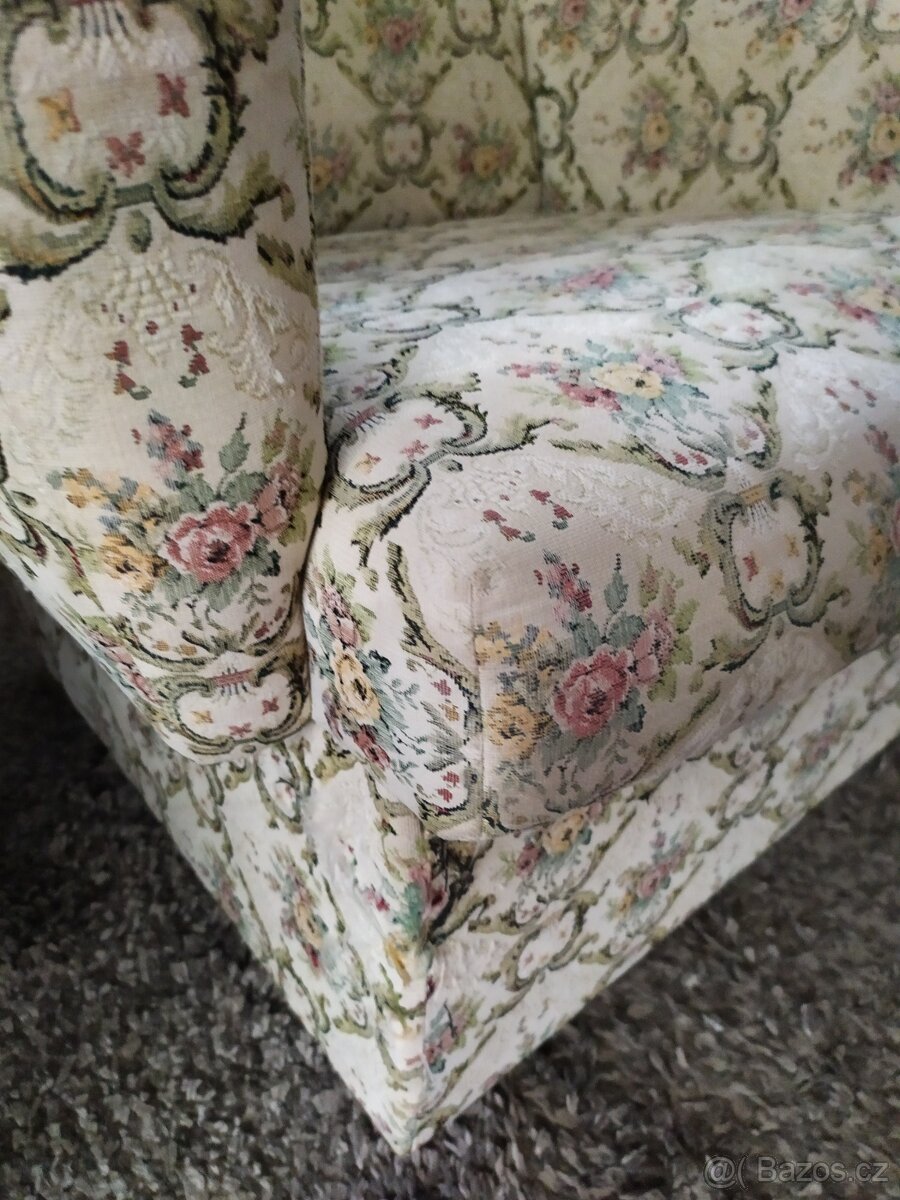 Retro křeslo ušák - 6