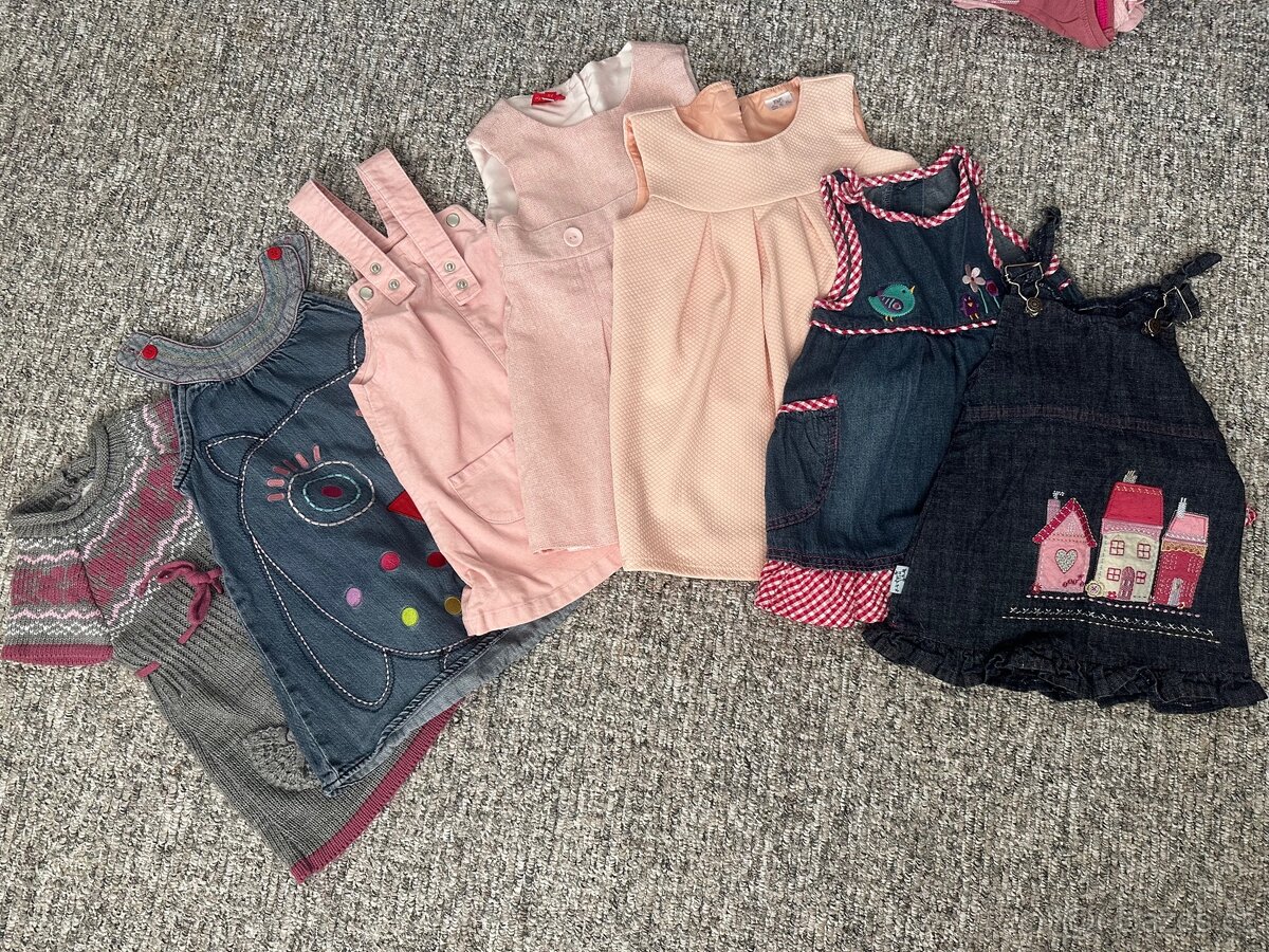 Dívčí set oblečení vel.86 - 6