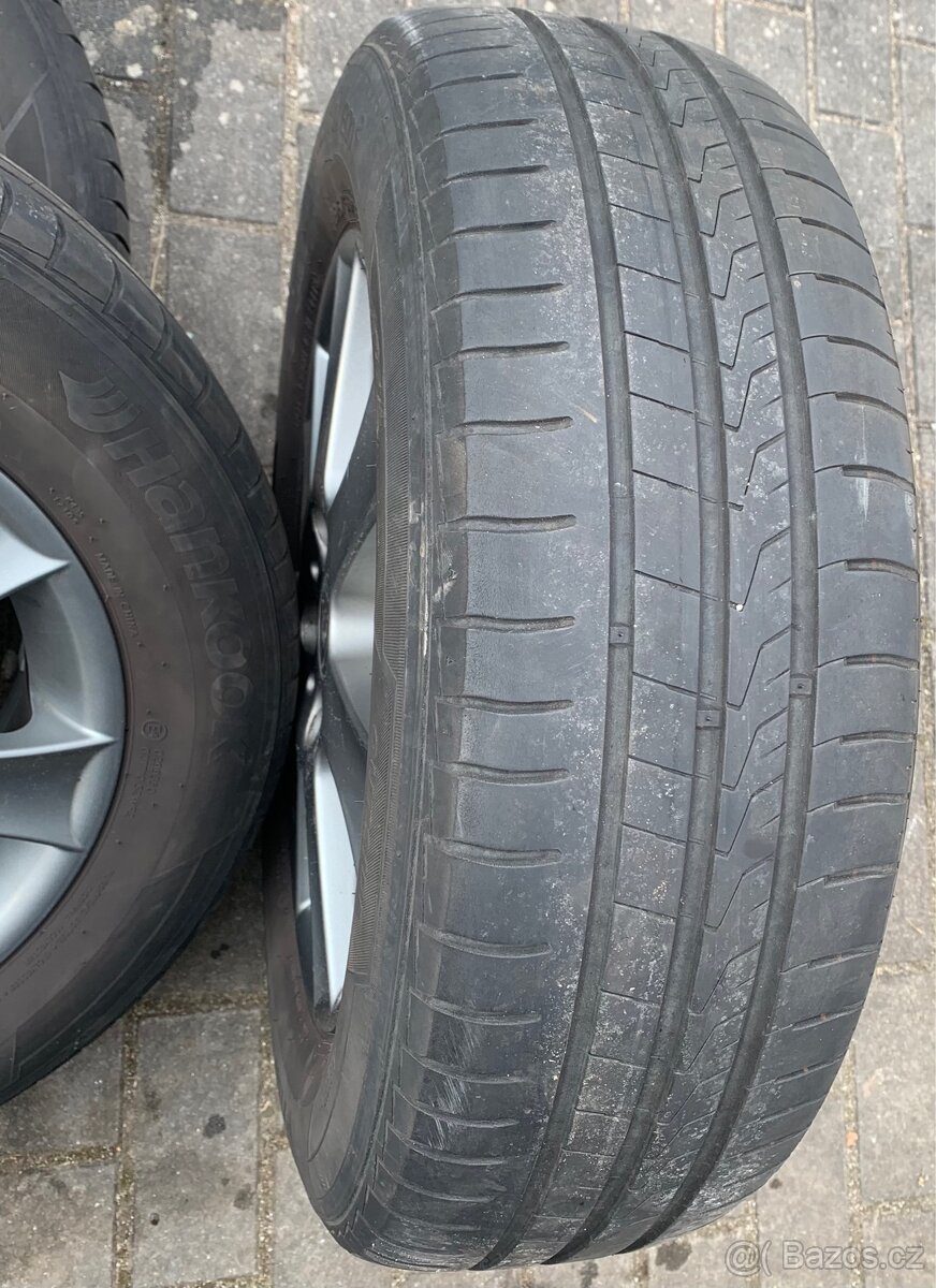 Alu kola 5x112, R15, letní, šedé - 6