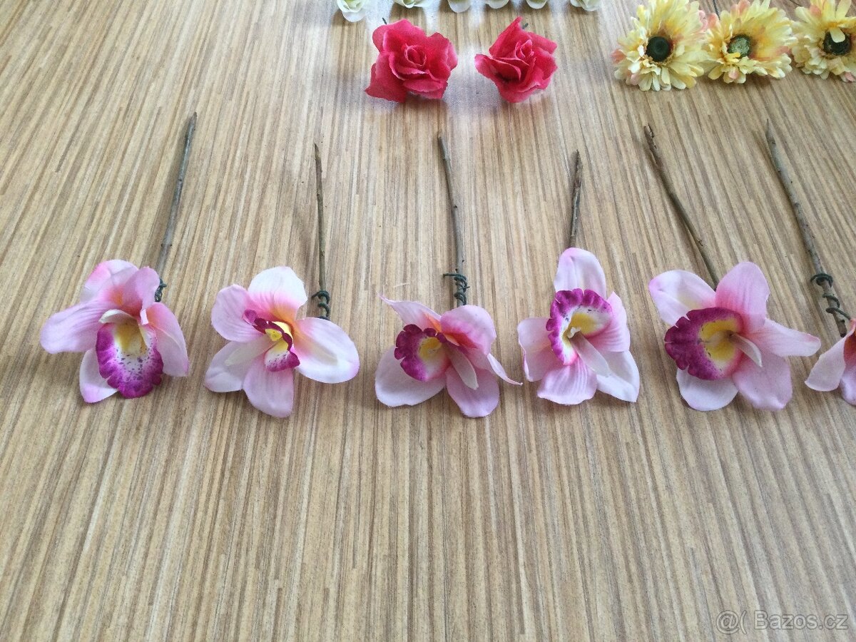 NOVÉ a jako nové umělé květiny 10-25 Kč/ks - 6