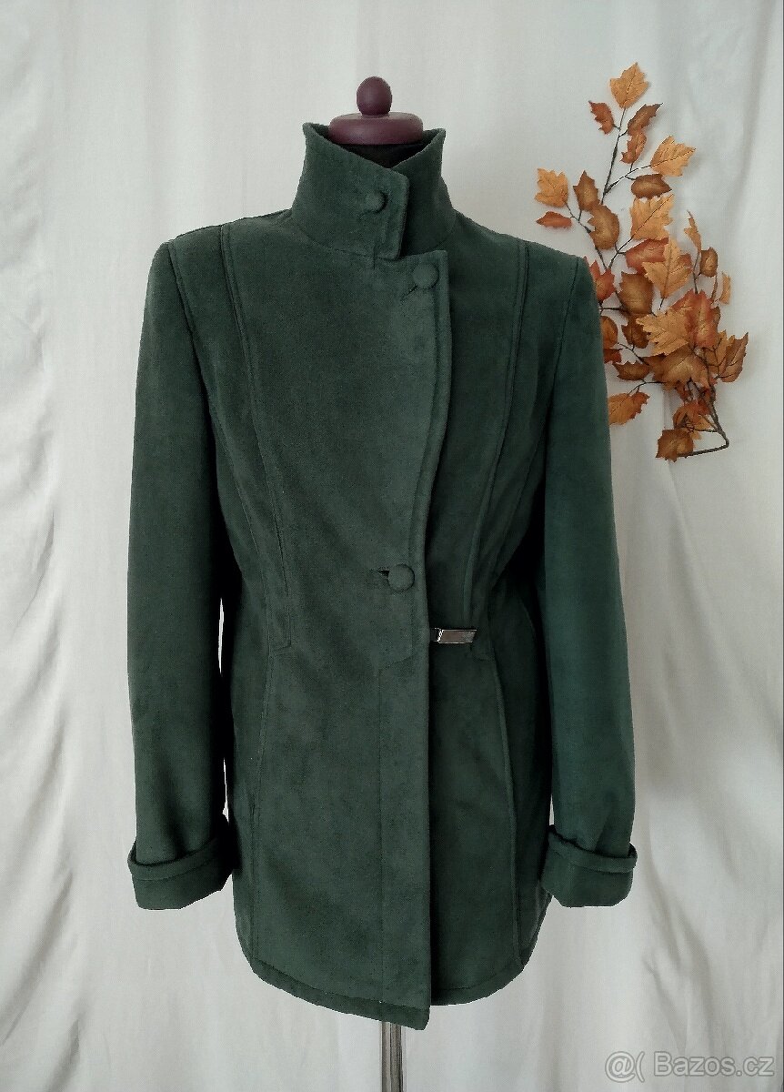 Luxusní dámský kabát vel.40/42 - 6