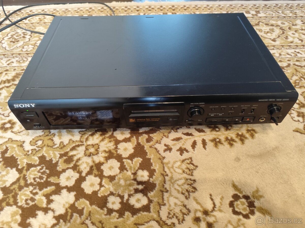Sony minidisc Deck MDS JE500 - 6