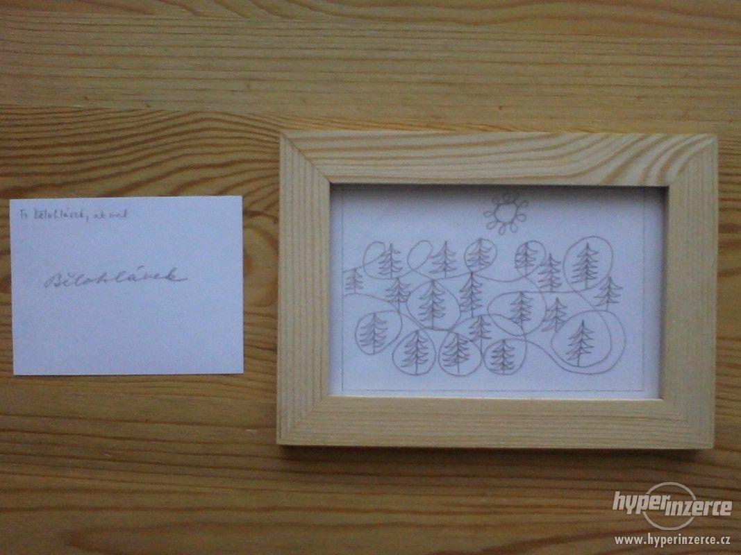 Vlastnoruční originál kresby s podpisy / autogramy signatury - 6