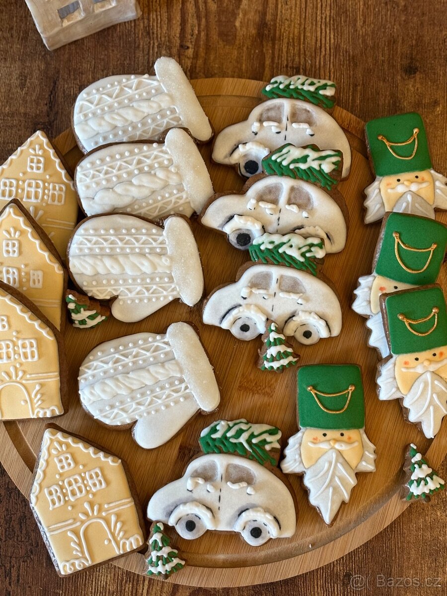 Vánoční zdobené perníčky - 6