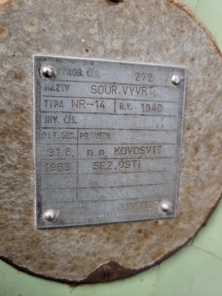 Souřadnicová vrtačka - vyvrtávačka LINDNER NR - 6