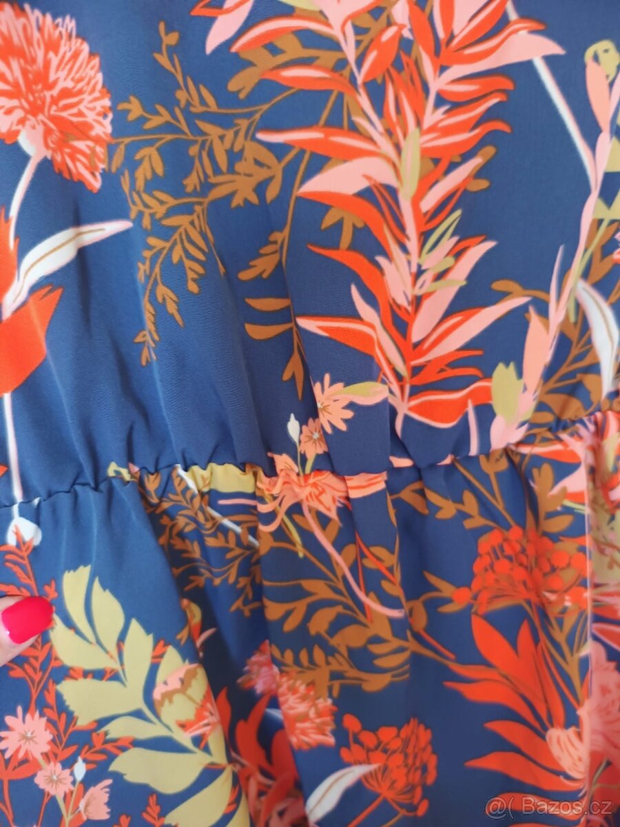 Nové krásné šaty na zavazování M/L - 6