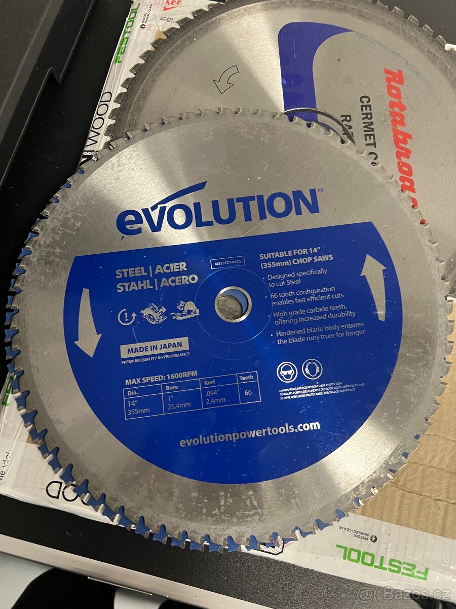 Stolní pila EVOLUTION S355CPS - 6