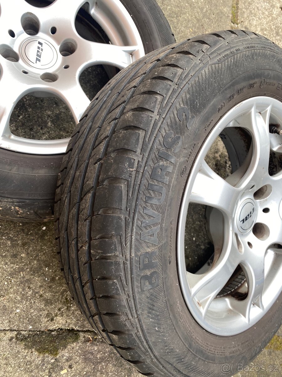 Letní sada alu kola 15 - 6