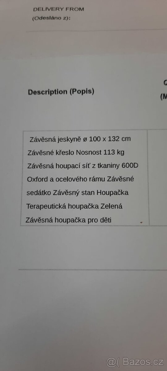 Závěsná terapeutická houpačka pro děti - 6
