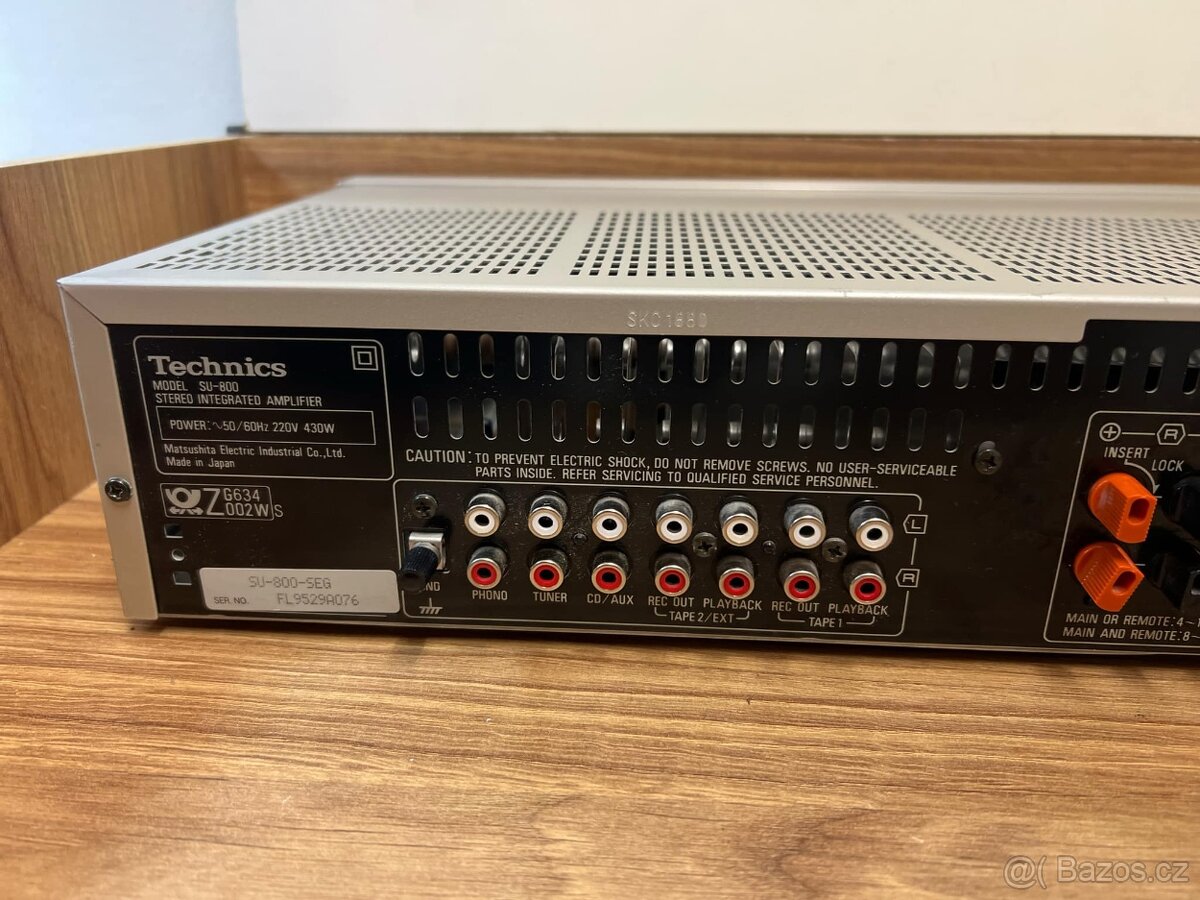 TECHNICS ZESILOVAČ SU-800 - 6