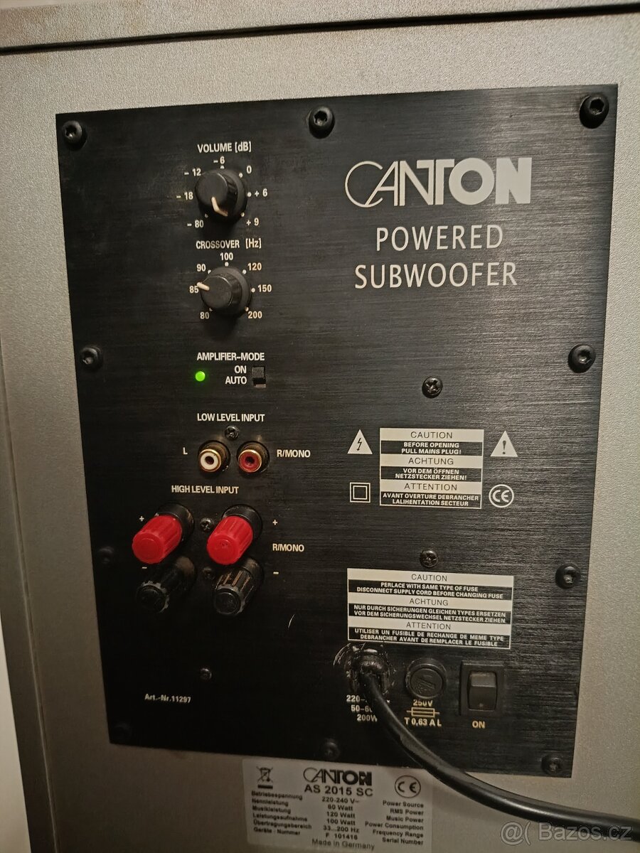 CANTON Subwoofer AS 2015 SC - 6