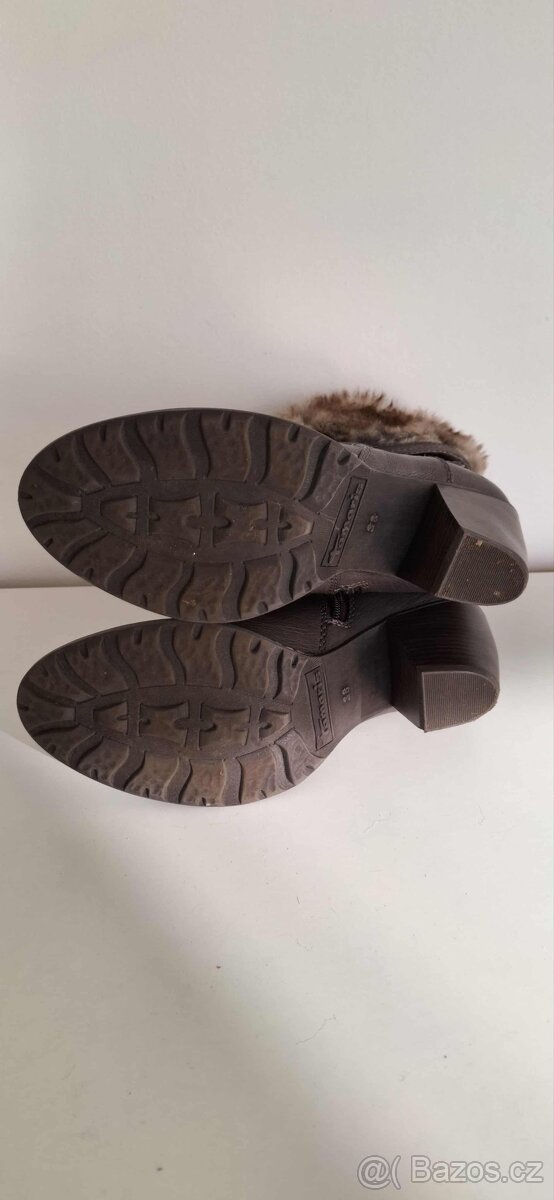 Tamaris – dámské zimní kozačky - 6