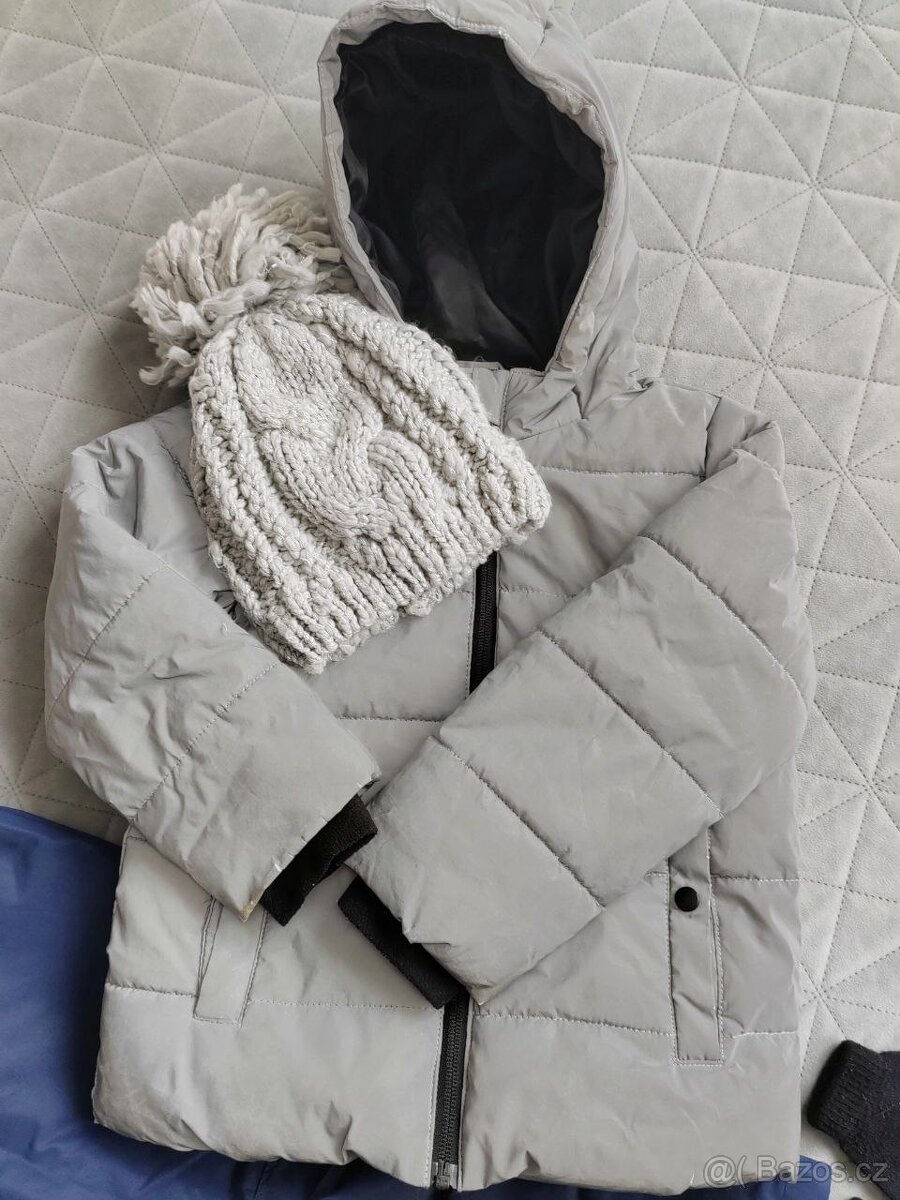 Zimní komplet Lupilu bunda+lyžařské kalhoty a boty vel.27 - 6