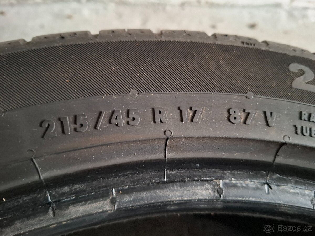 215/45 r17 letní pneumatiky Continental - 6