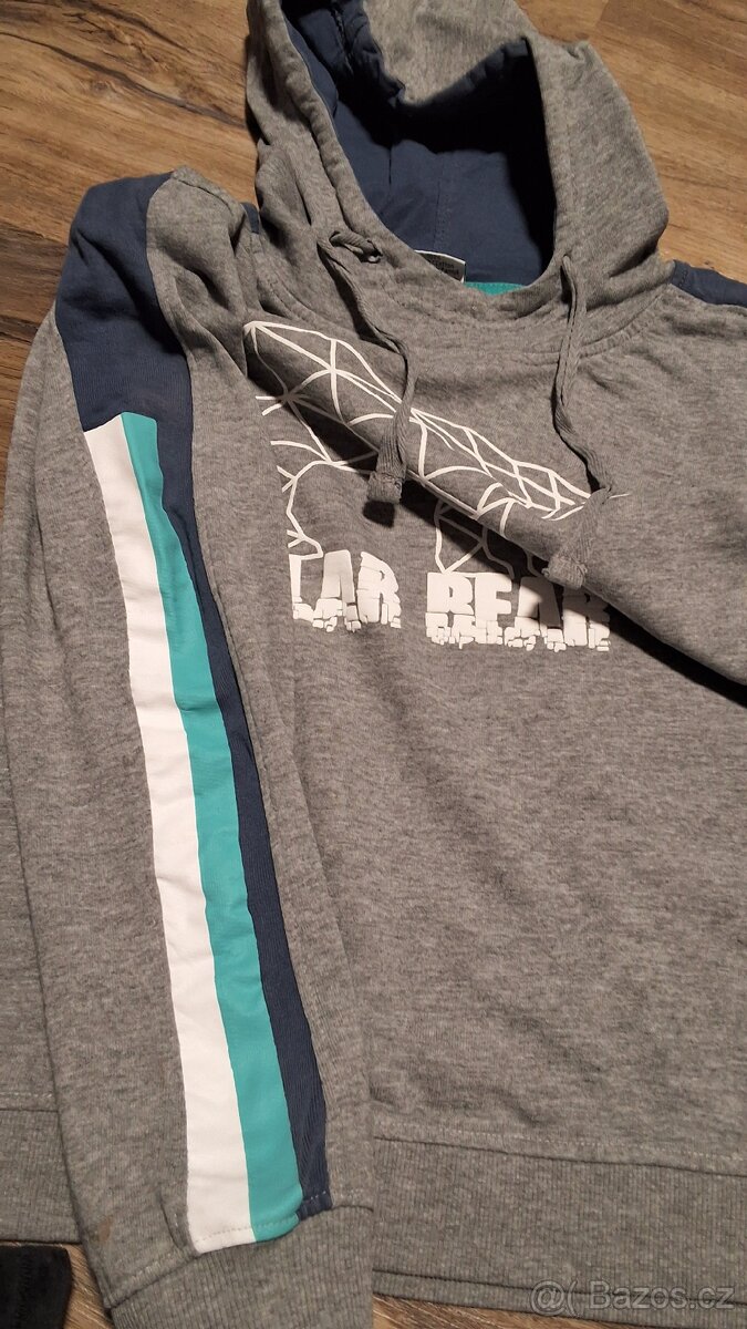 Chlapecká mikina s kapucí vel.140 - 6