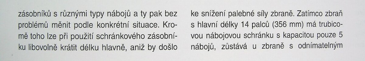 VALTRO opakovací bojová brokovnice 1276mm /ITALY/ - 6