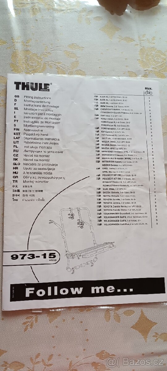 Nosič kol na auto - 6