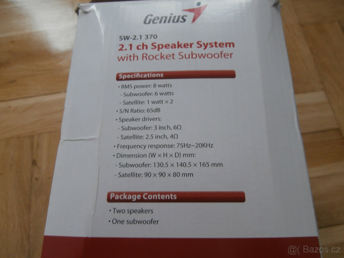 Prodám repráky 2.1 - 6