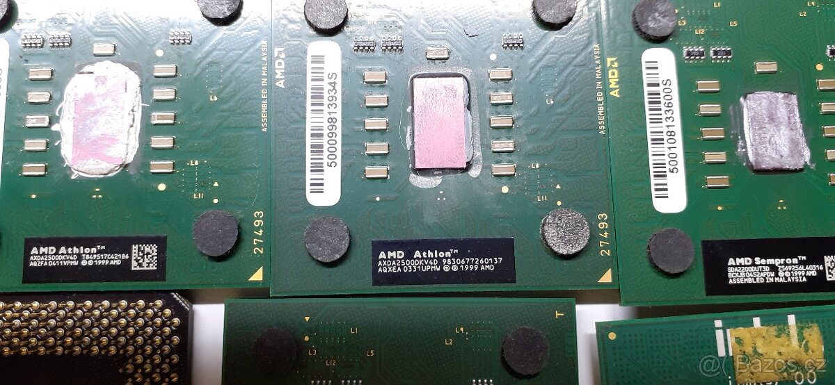 CPU pro Socket 775, 939, AM2, 478B - 6