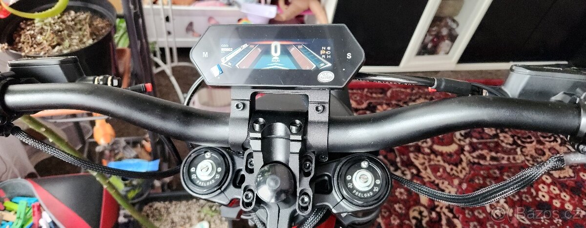 NOVÝ ELEKTRO MOTO BIKE THRONE SPRNT X3 72V 13,6K jako Talar - 6