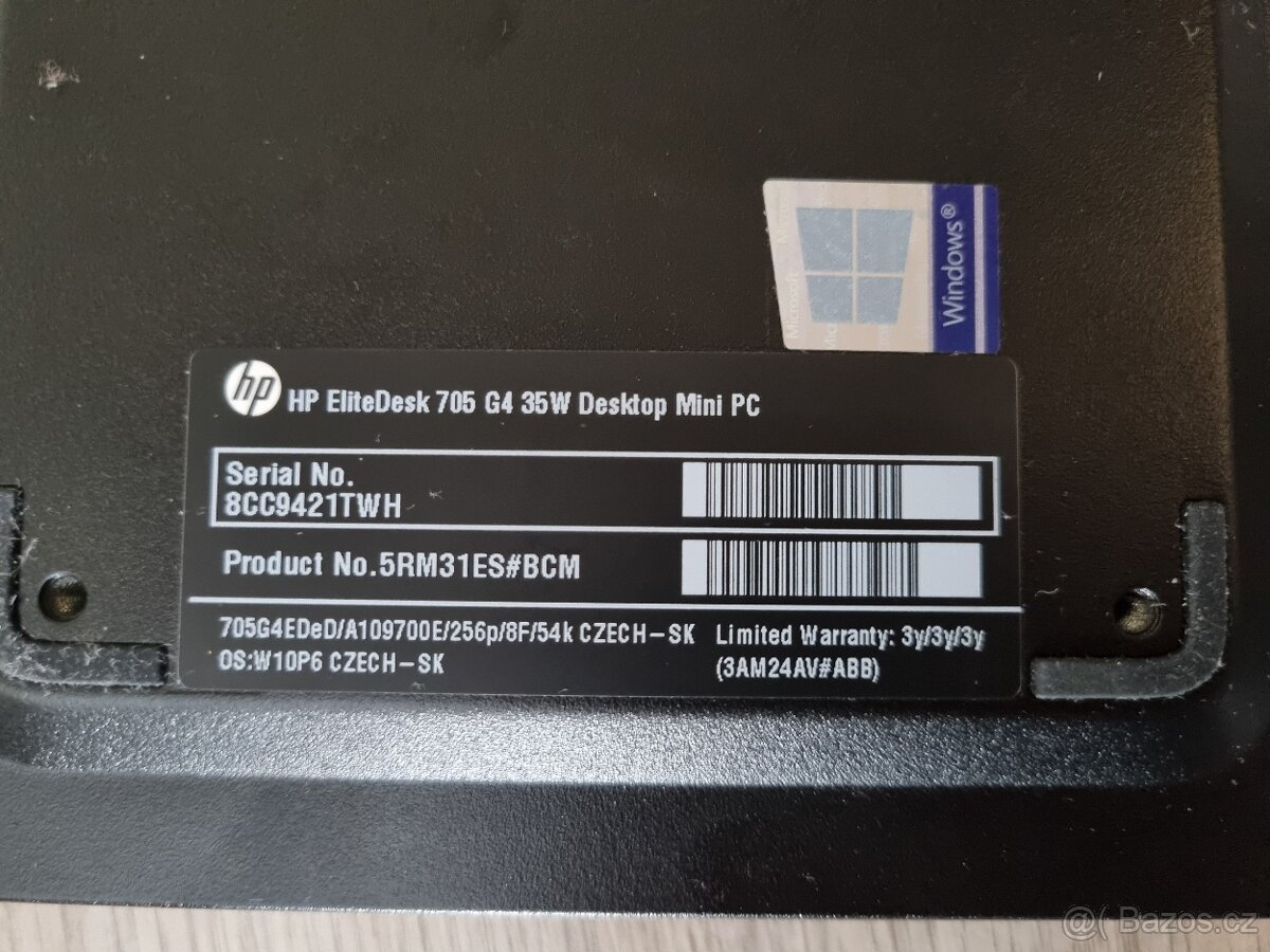 ▼ 50x HP EliteDesk 705 G4 (2018) 35W ▼ - 6