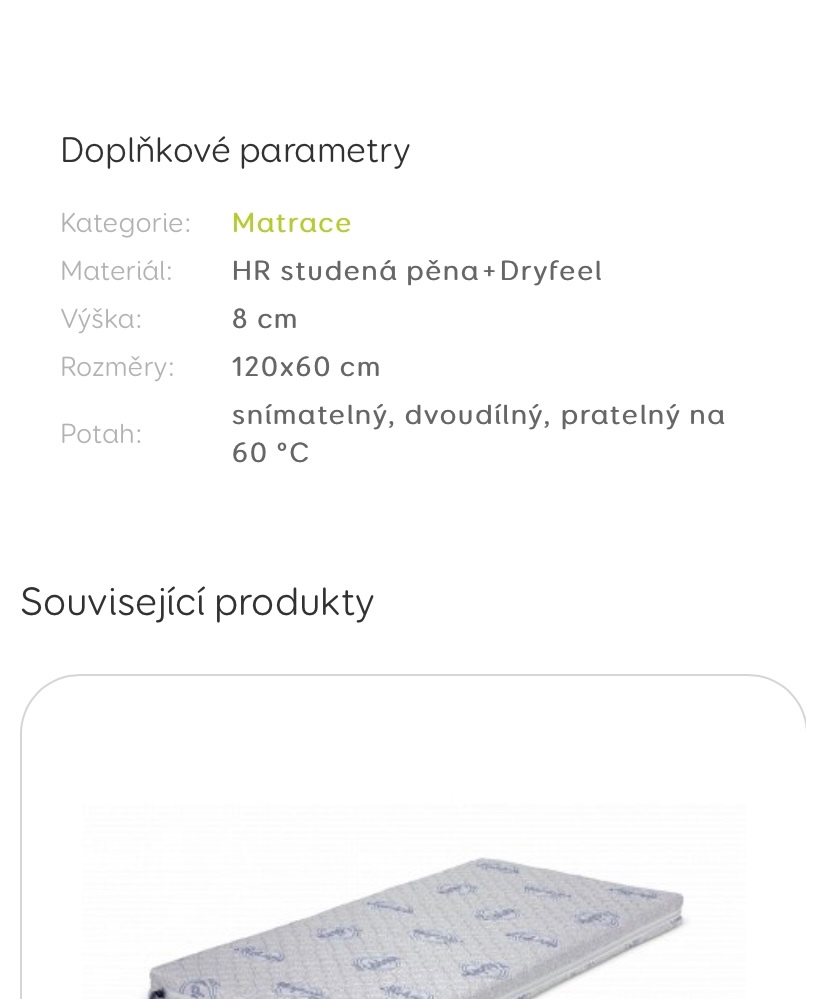 dětská matrace Happy Kids - 6