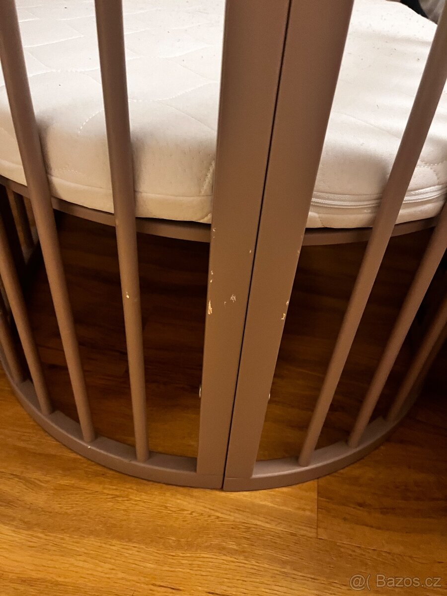 Rostoucí postýlka 7v1 včetně setu matrací - 6