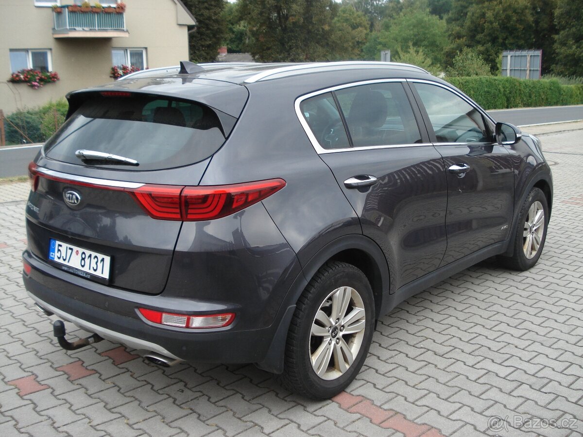 Kia Sportage 1.6 T-GDI,AUTOMAT 4x4,ČR,1.MAJ.,SERVISKA - 6