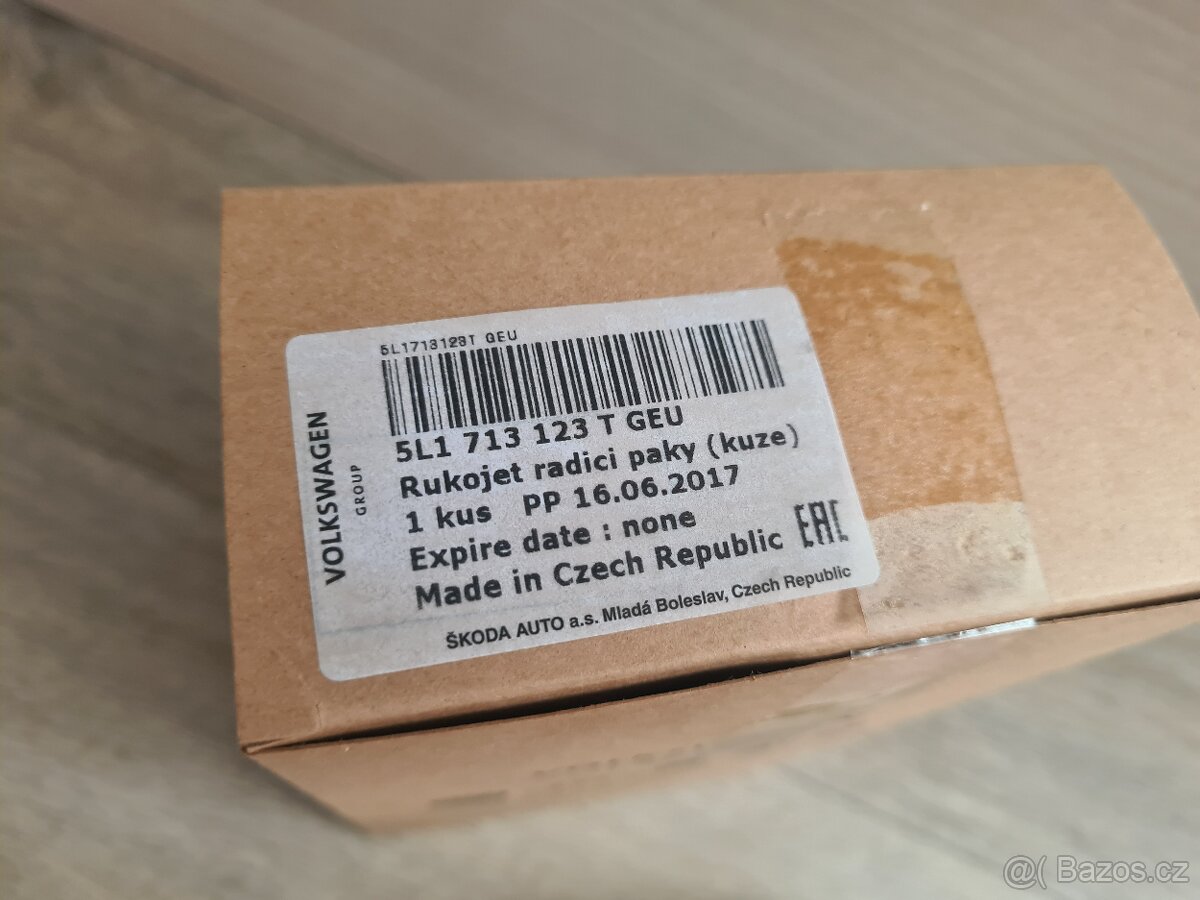 NOVÁ Řadící páka (řadička DSG) Yeti - ORIGINÁL - 6