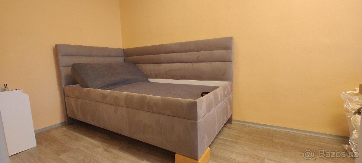 Americká čalouněná postel 100 X 200 cm - 6