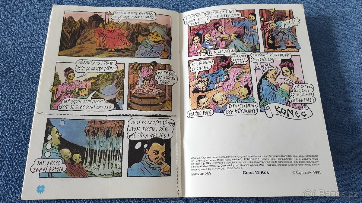 Čtyřlístek ročník 1991 - 6